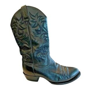 Ariat Western Boots Mens Sz 10EE Heritage Black Deertan R Toe Cowboy